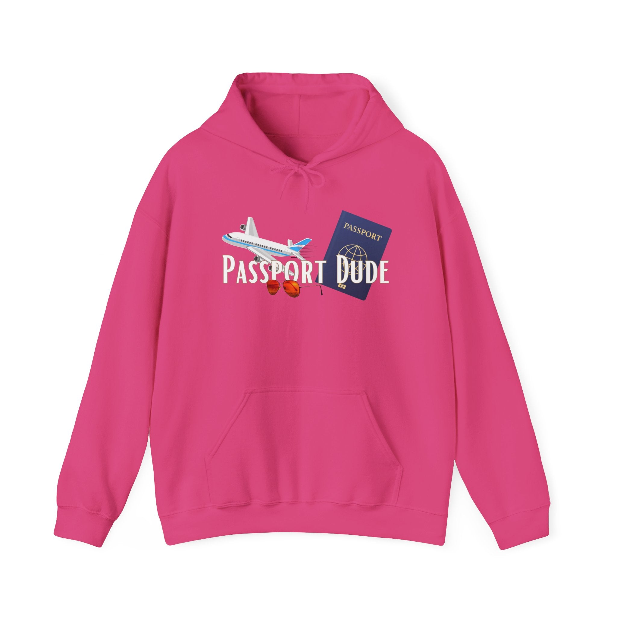 Passport Dude Unisex Heavy Blend™ Hooded Sweatshirt
